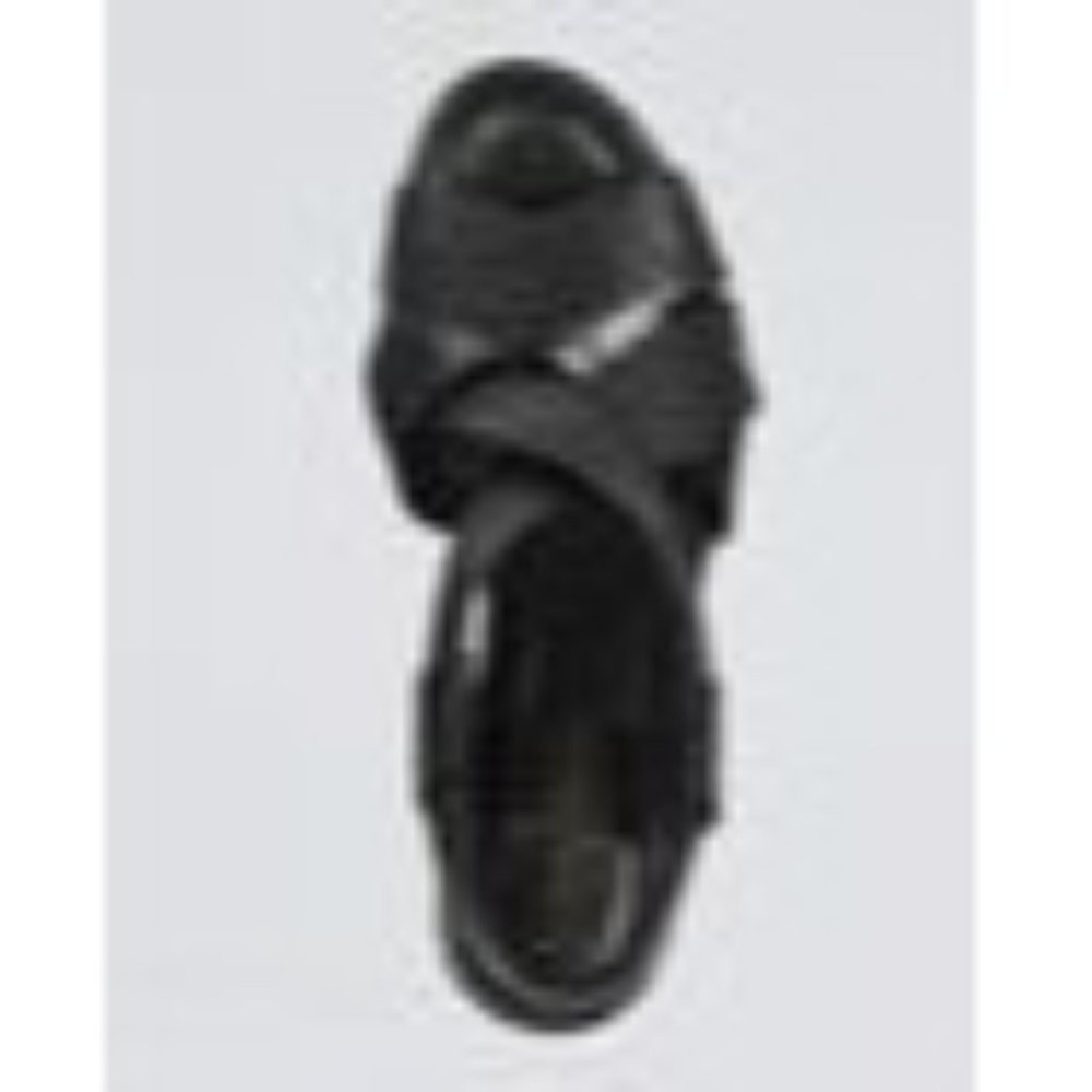 Cole Haan Nike Air Dinah Wedge Leather Sandal Size 7 1/2 - Picture 3 of 12